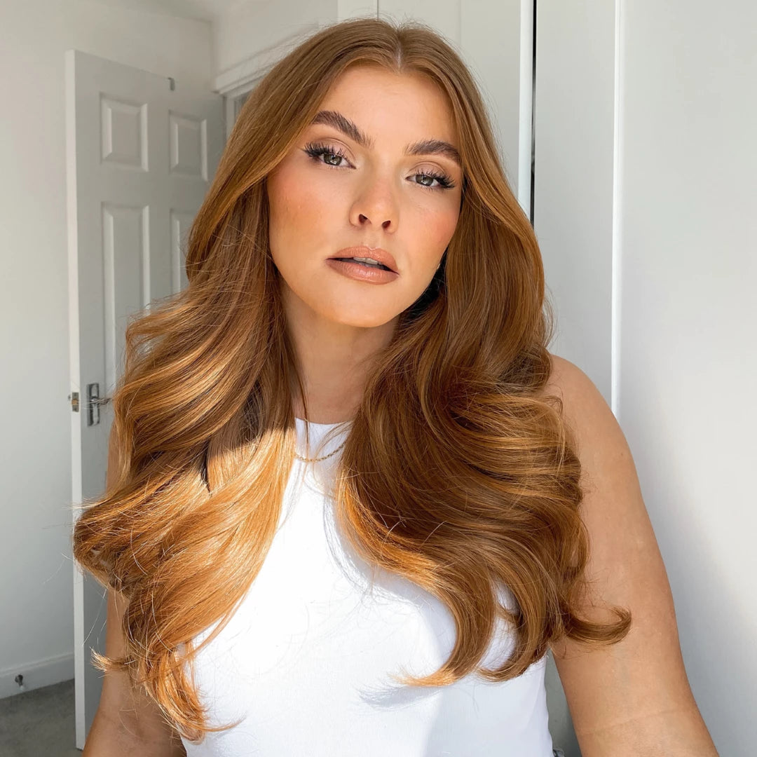 Clip-in hair extensions 5 piece set hot sale