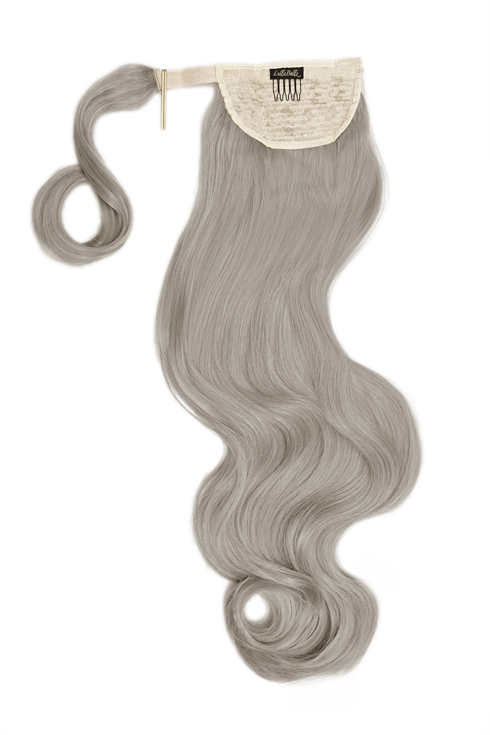 Poney enveloppant Grande 26 po pour séchage au sèche-cheveux - BLONDS | GRIS ARGENTÉ #1