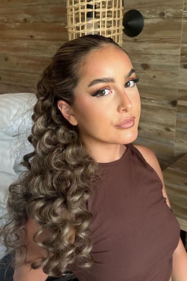 Midi Grande 20" Curly Korkenzieherpony