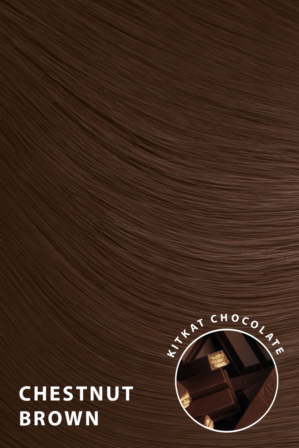 Super Thick 22" 5 Piece Blow Dry Wavy Clip In Hair Extensions - BROWNS | CHESTNUT #5