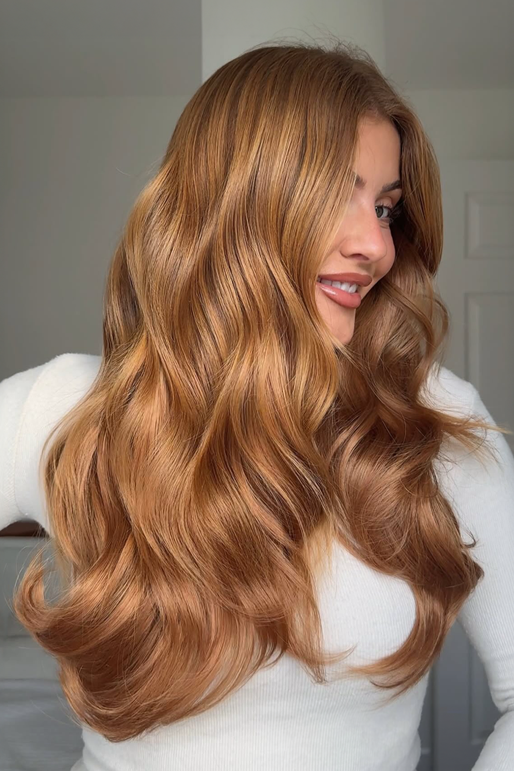 Super Thick 16" 5 Piece Blow Dry Wavy Clip In Hair Extensions - REDS | MIXED AUBURN #2