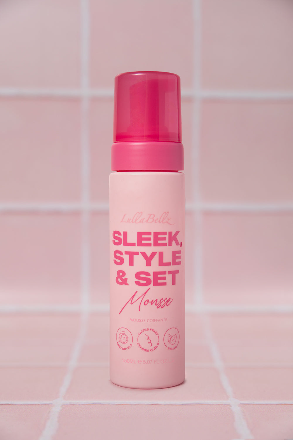 LullaBellz Sleek, Style & Set Mousse - 150ml