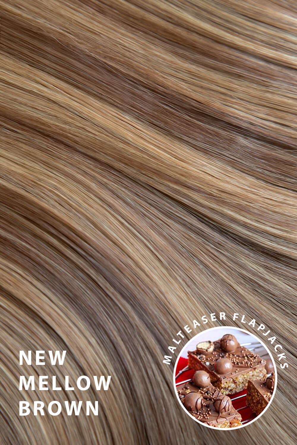 Super Thick 22" 5 Piece Blow Dry Wavy Clip In Hair Extensions - BROWNS | MELLOW BROWN #3