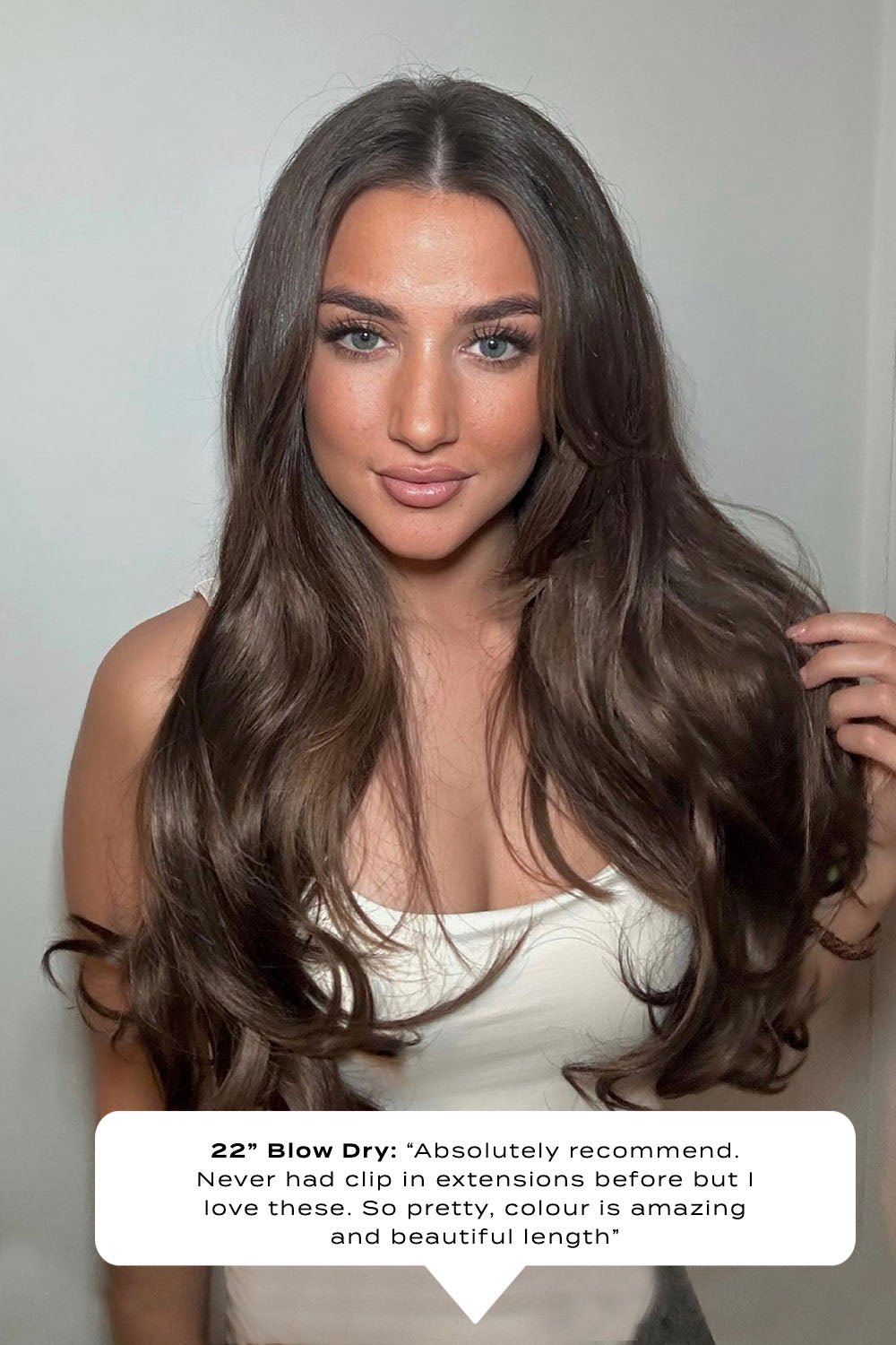 Super Thick 22" 5 Piece Blow Dry Wavy Clip In Hair Extensions - BLONDES | GOLDEN BLONDE #6