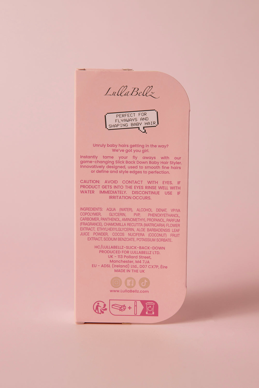 LullaBellz Slick Back Down Coiffeur pour bébé