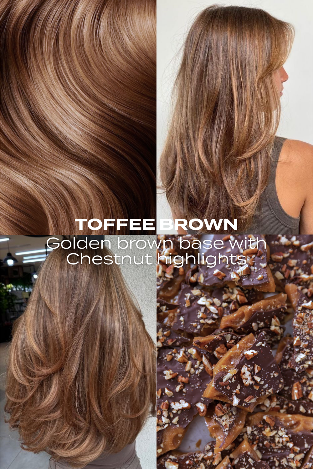 Super Thick 16" 5 Piece Blow Dry Wavy Clip In Hair Extensions - BROWNS | TOFFEE BROWN #3