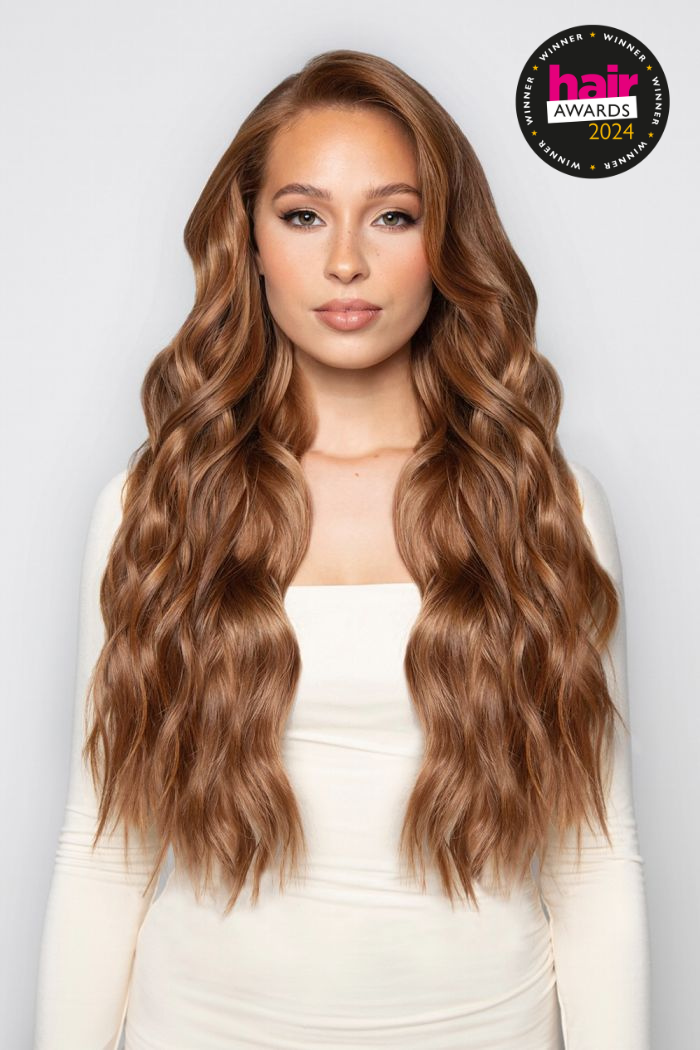 Super Thick 22'' 5 Piece Brushed Out Wave Clip In Hair Extensions