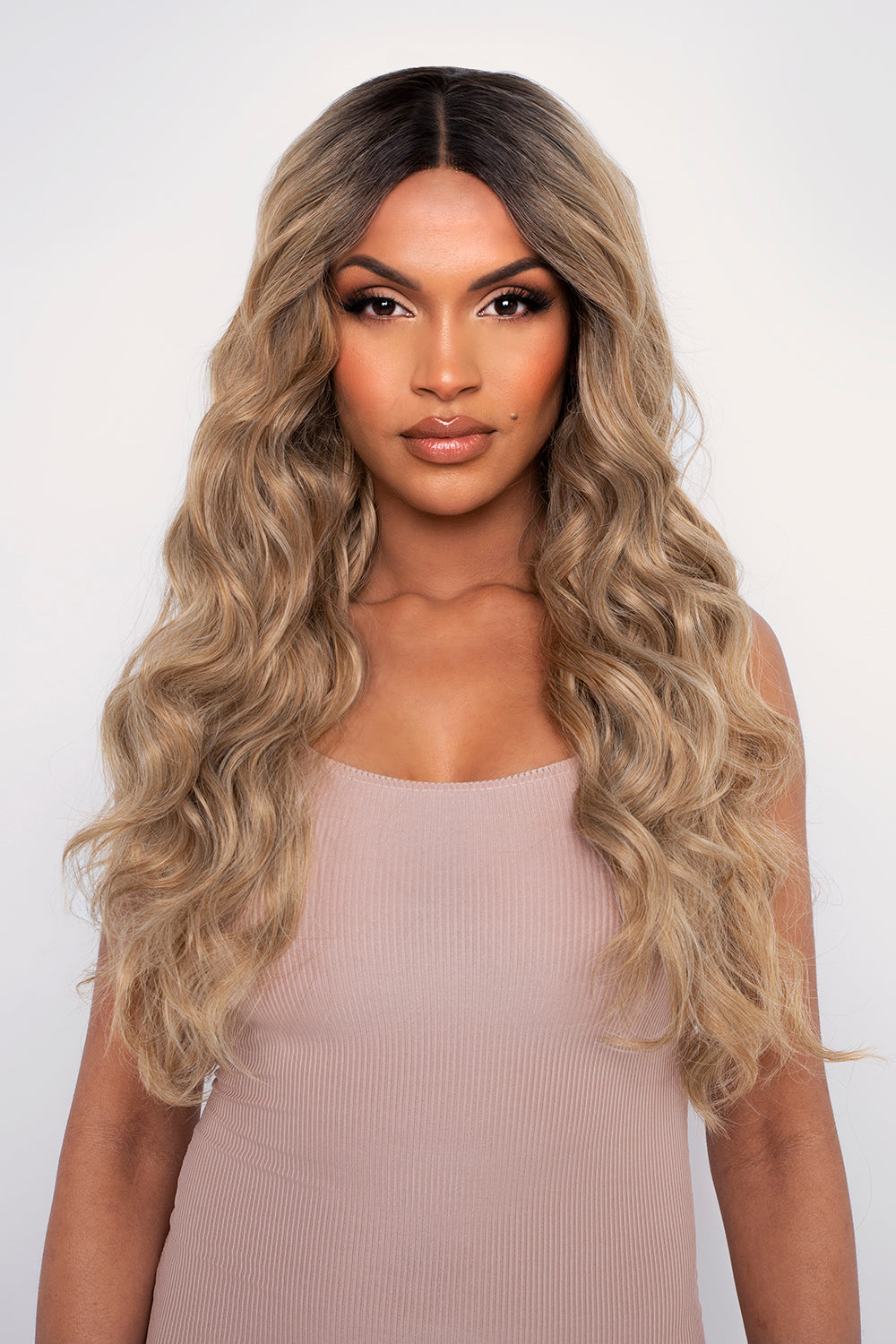 The Gigi - Honey Waves Lace Front Wig