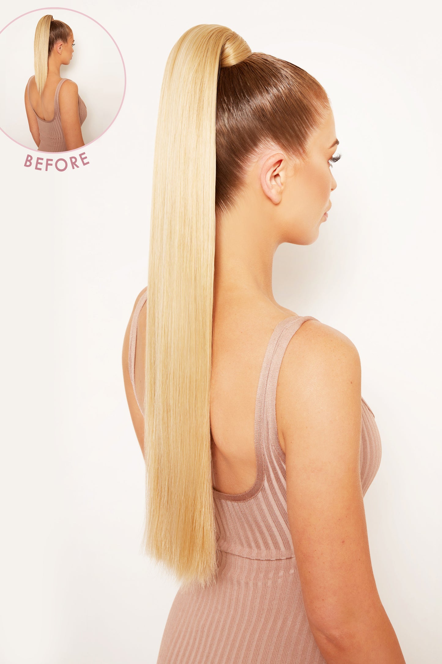 Grande 26" Straight Wraparound Pony