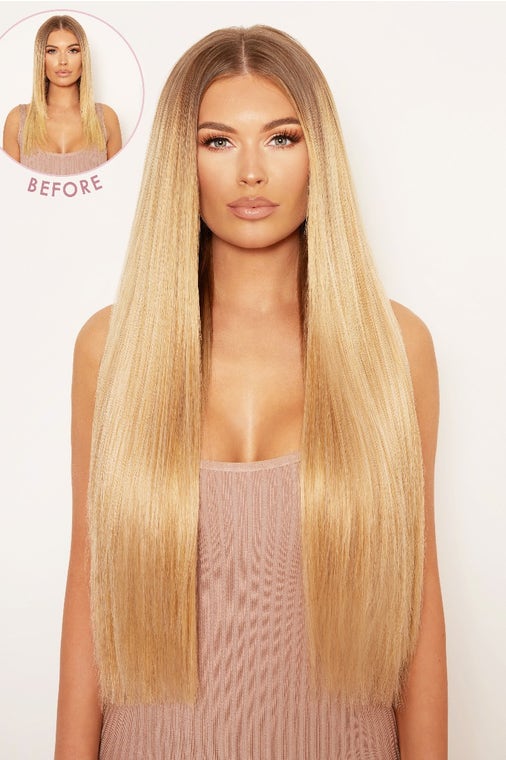 Super Thick 26" 5 Piece Statement Straight Clip In Hair Extensions