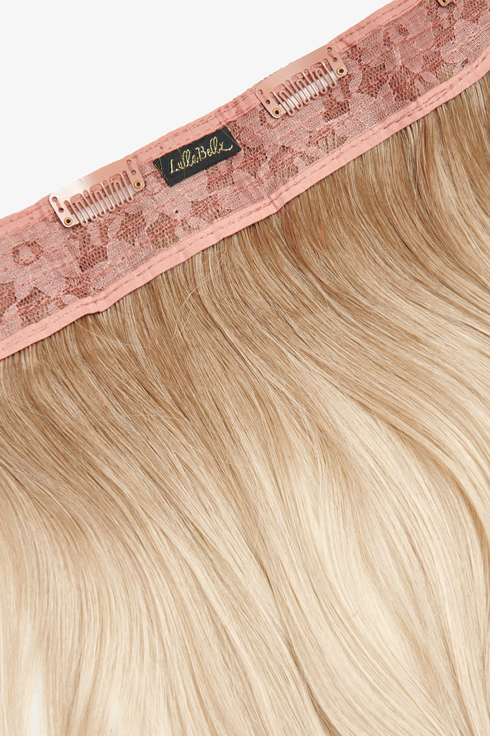 Thick 14" 1 Piece Blow Dry Wavy Clipin Hair Extensions Lullabellz