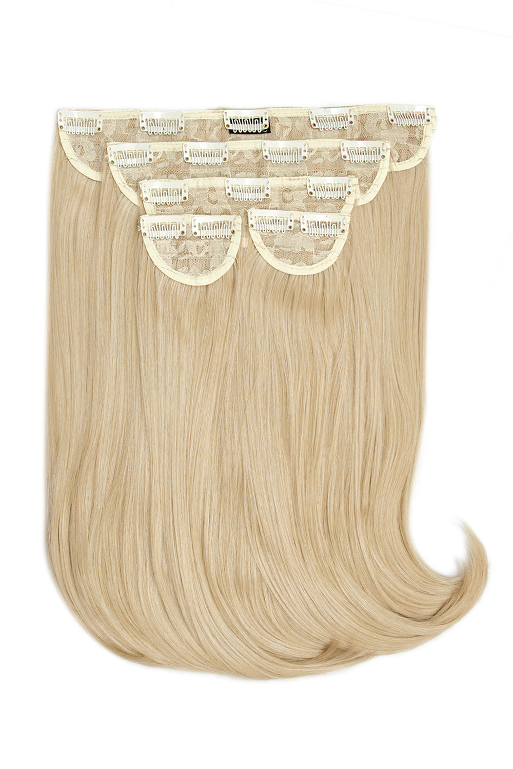 Superdicke 16" 5-teilige gebogene Clip-In-Haarverlängerungen [Clearance Lines] - BLONDE | KALIFORNISCHE BLONDE #3
