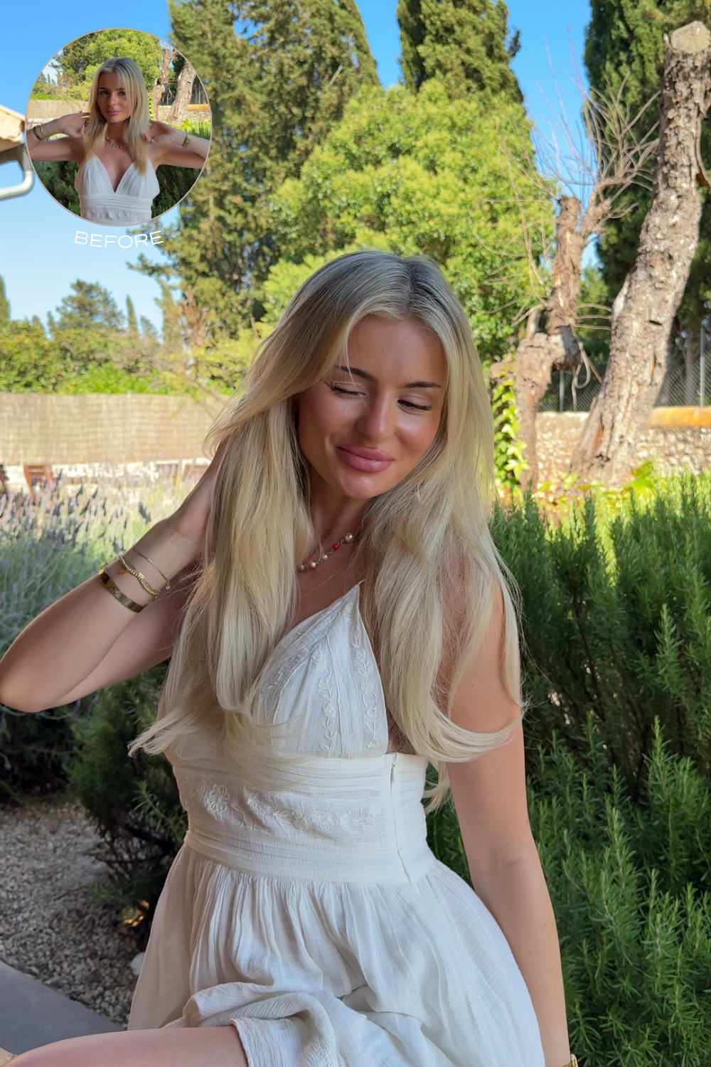 18" 1 Piece Hidden Halo Straight Hair Extensions