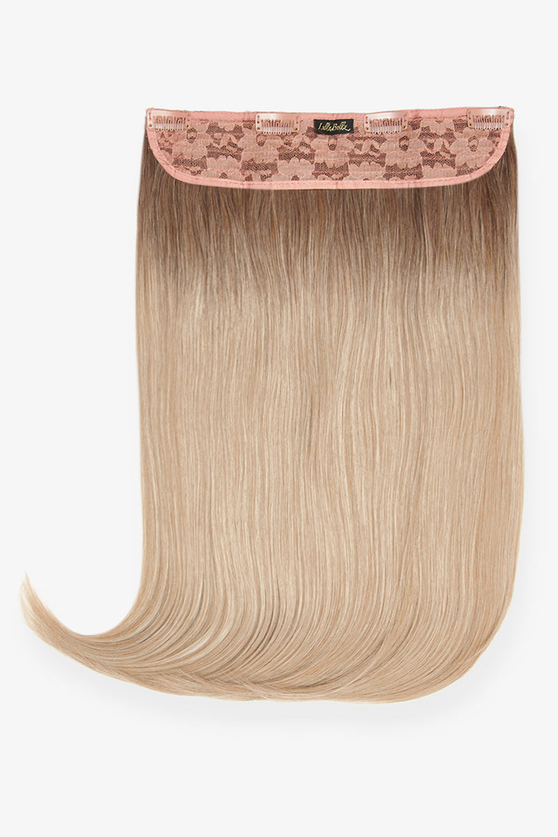Thick 18" 1 Piece Straight Clip In Hair Extensions - BLONDES | ROOTED CALIFORNIA BLONDE #1