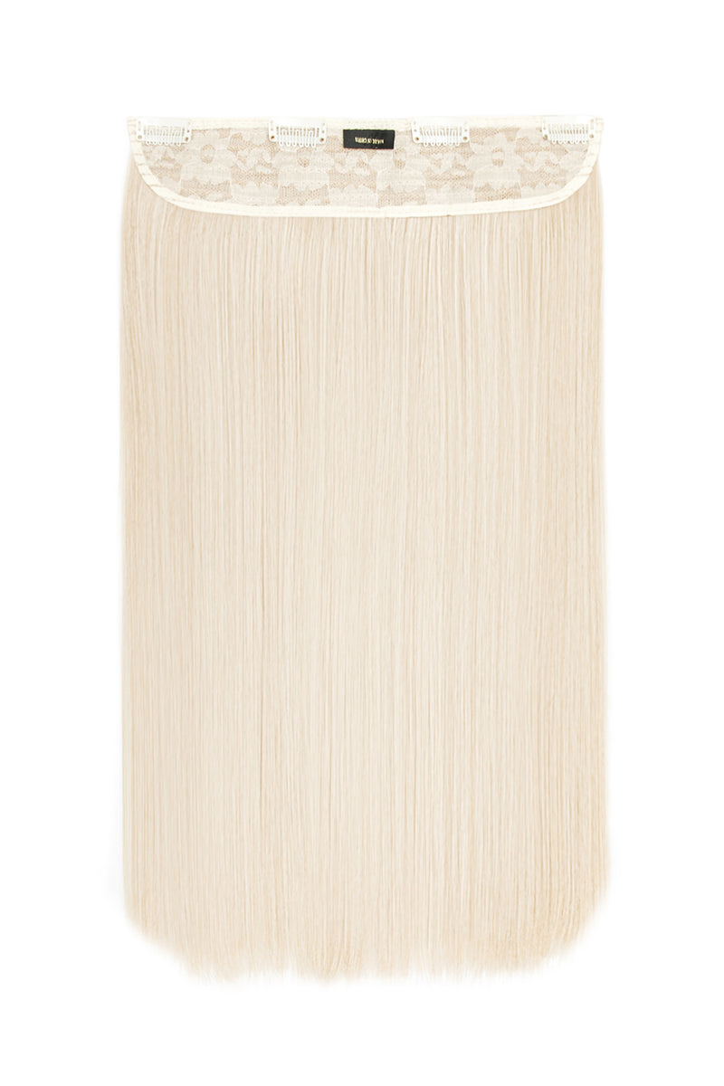 Dicke 18" 1-teilige gerade Clip-In-Haarverlängerungen - BLONDE | GEBLEICHTES BLOND #1