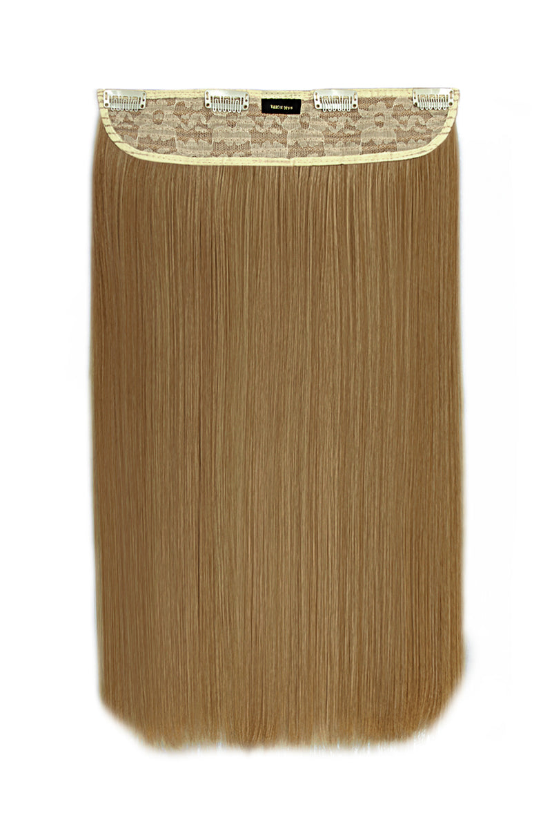 Thick 18" 1 Piece Straight Clip In Hair Extensions - BLONDES | HARVEST BLONDE #1