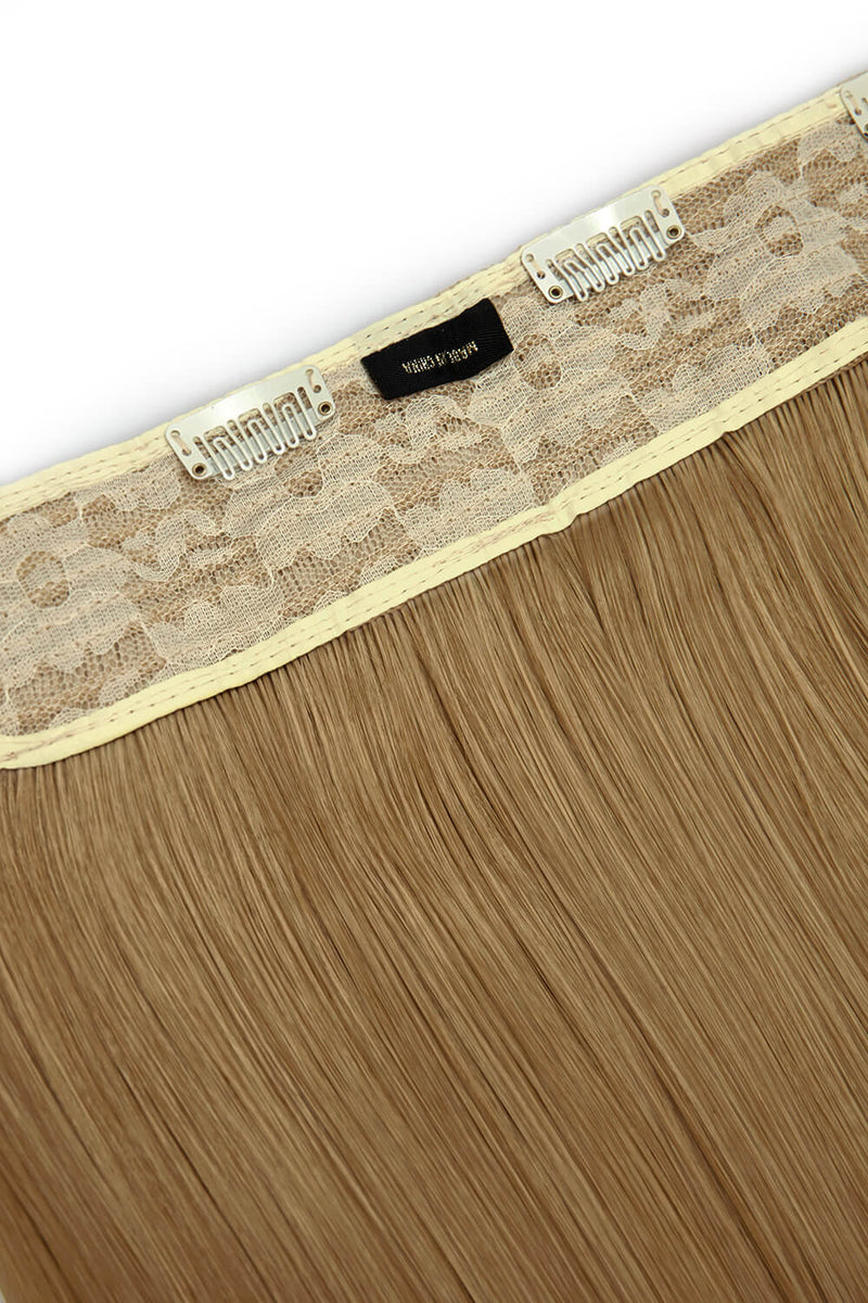 Thick 18" 1 Piece Straight Clip In Hair Extensions - BLONDES | HARVEST BLONDE #2