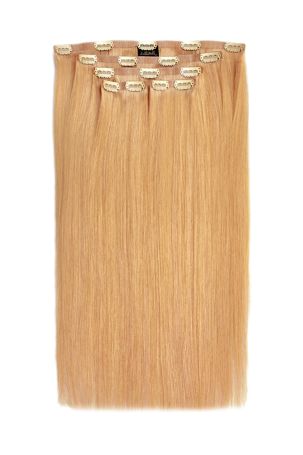 Luxury Gold 18" 150g 5 Piece Human Hair Extensions - BLONDES | CARAMEL BLONDE #1