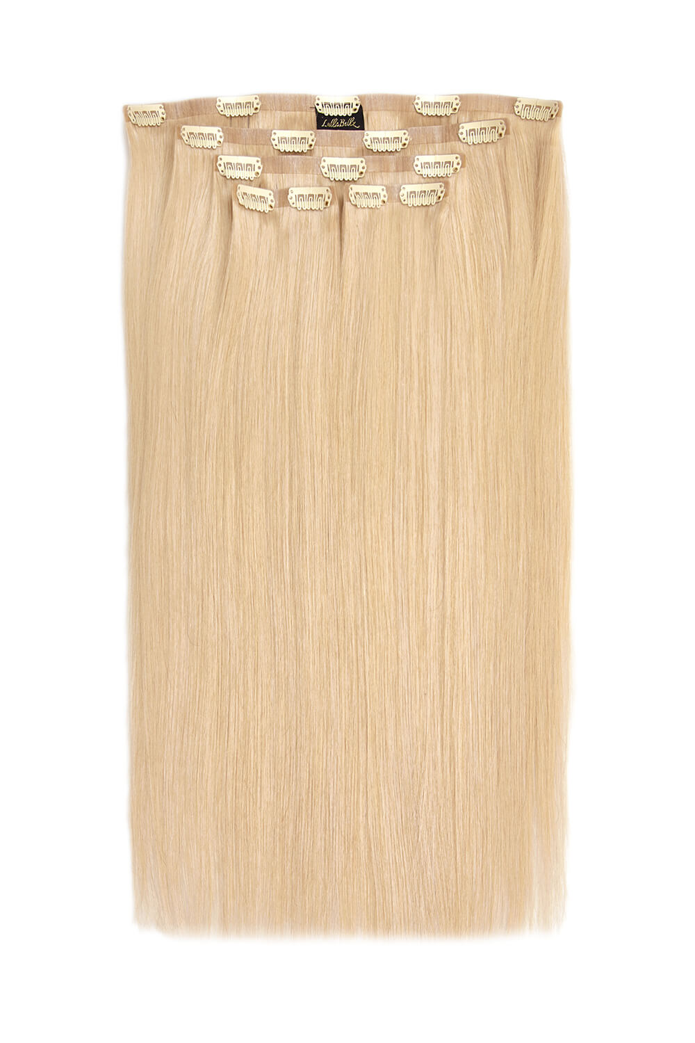 Luxury Gold 18" 150g 5 Piece Human Hair Extensions - BLONDES | CHAMPAGNE BLONDE #1