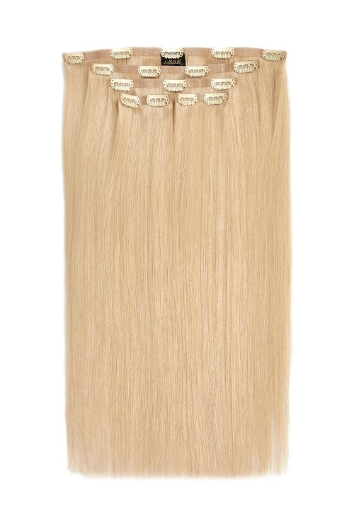Luxury Gold 18" 150g 5 Piece Human Hair Extensions - BLONDES | HONEY BLONDE #1