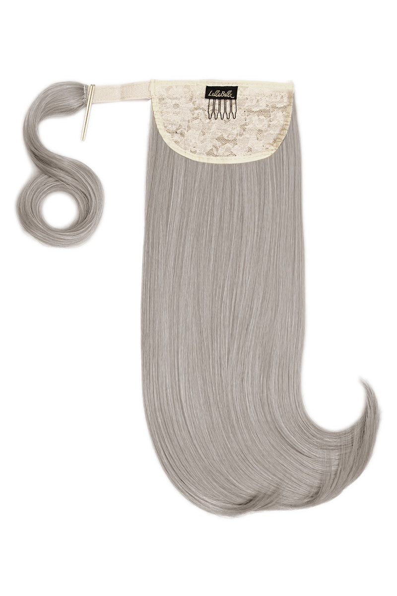 Mini Grande 18" 90s Bounce Wraparound Pony [Clearance Lines] - BLONDES | SILVER GREY #2