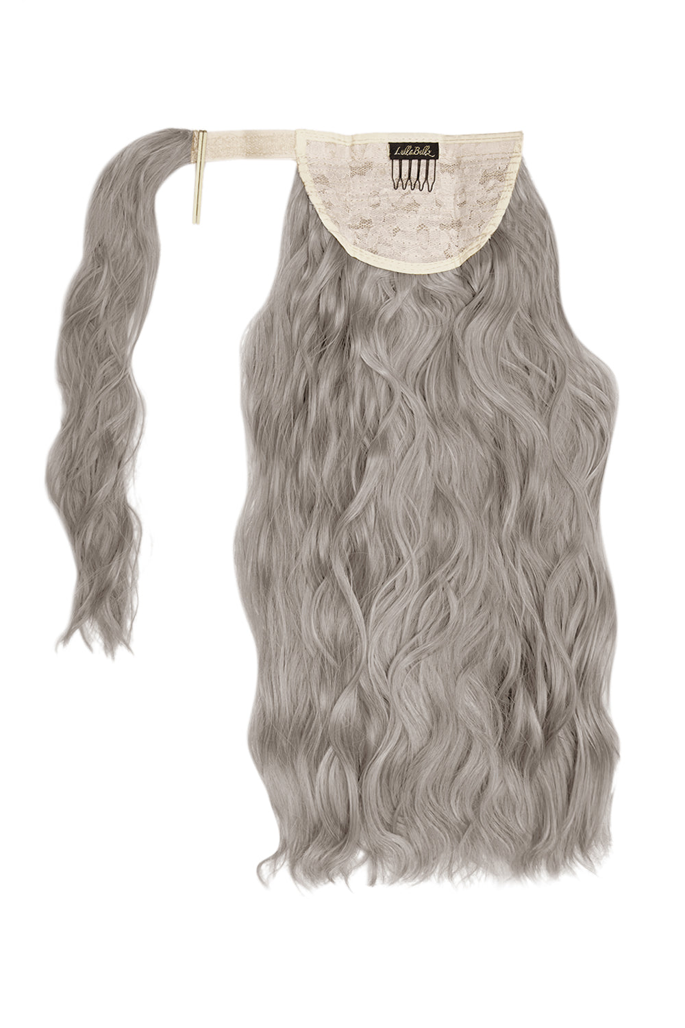 Mini Grande 18" 90s Crimp Wraparound Poney - BLONDS | GRIS ARGENTÉ #1