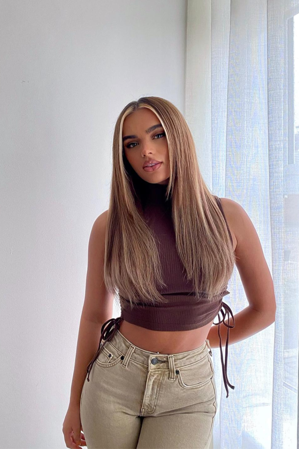 Luxe Or 20" 200g 5 Pièces Extensions de Cheveux Humains - MARRONS | BRUN DOUX #1
