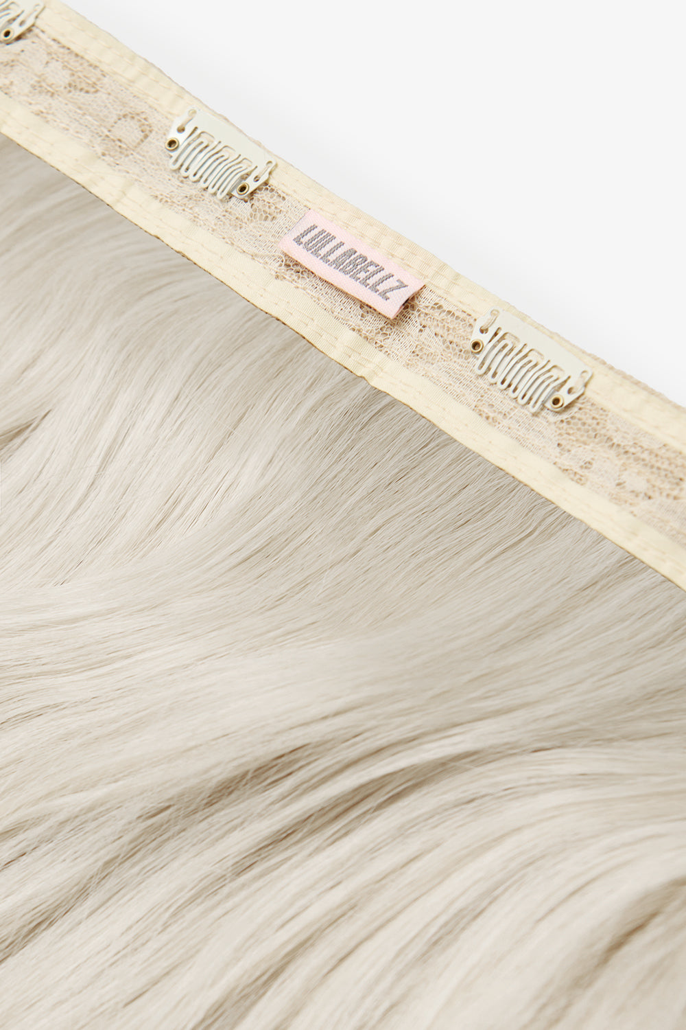 18” 1 Piece Hidden Halo Blow Dry Hair Extensions - BLONDES | BLEACH BLONDE #2