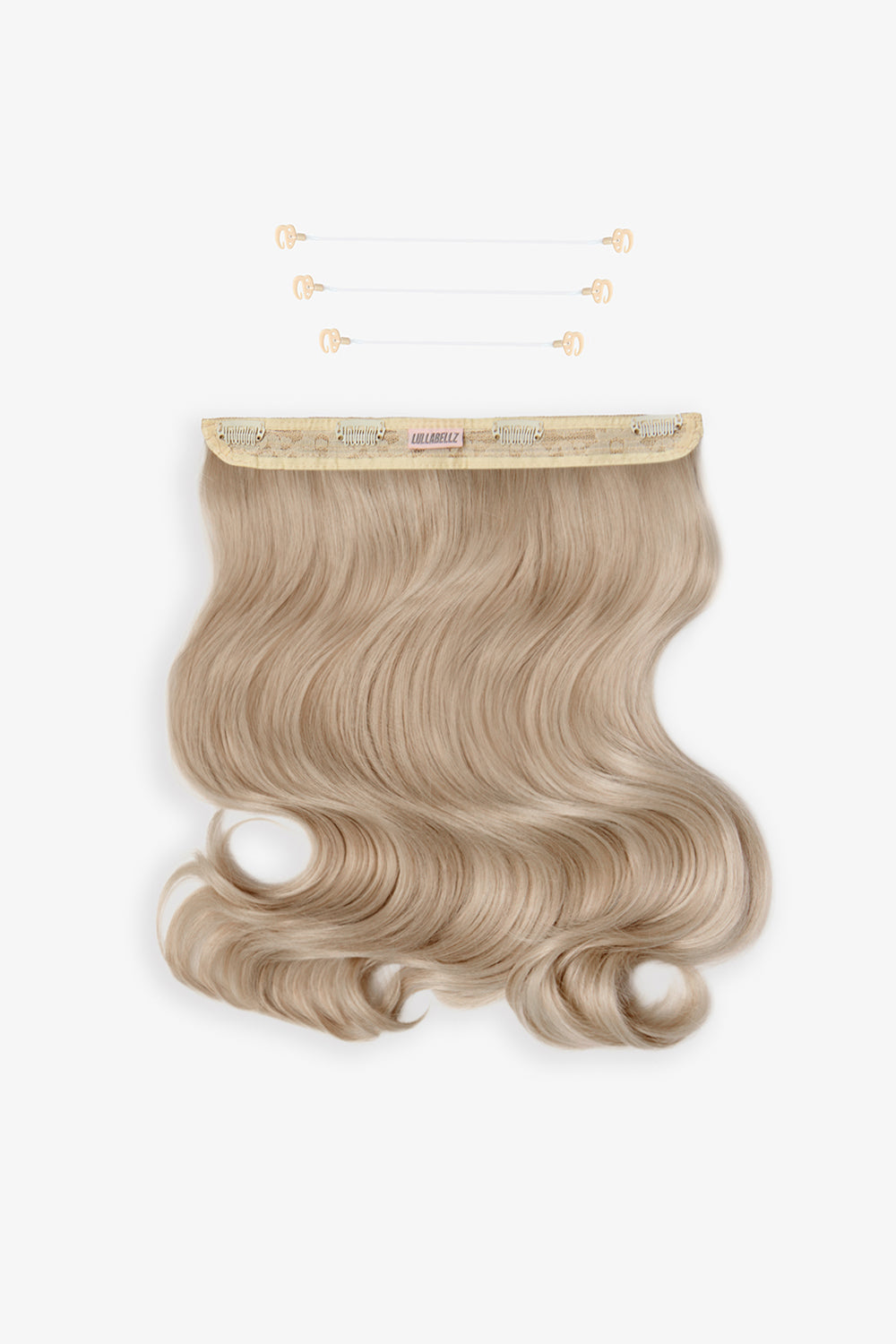 18” 1 Piece Hidden Halo Blow Dry Hair Extensions - BLONDES | CALIFORNIA BLONDE #2