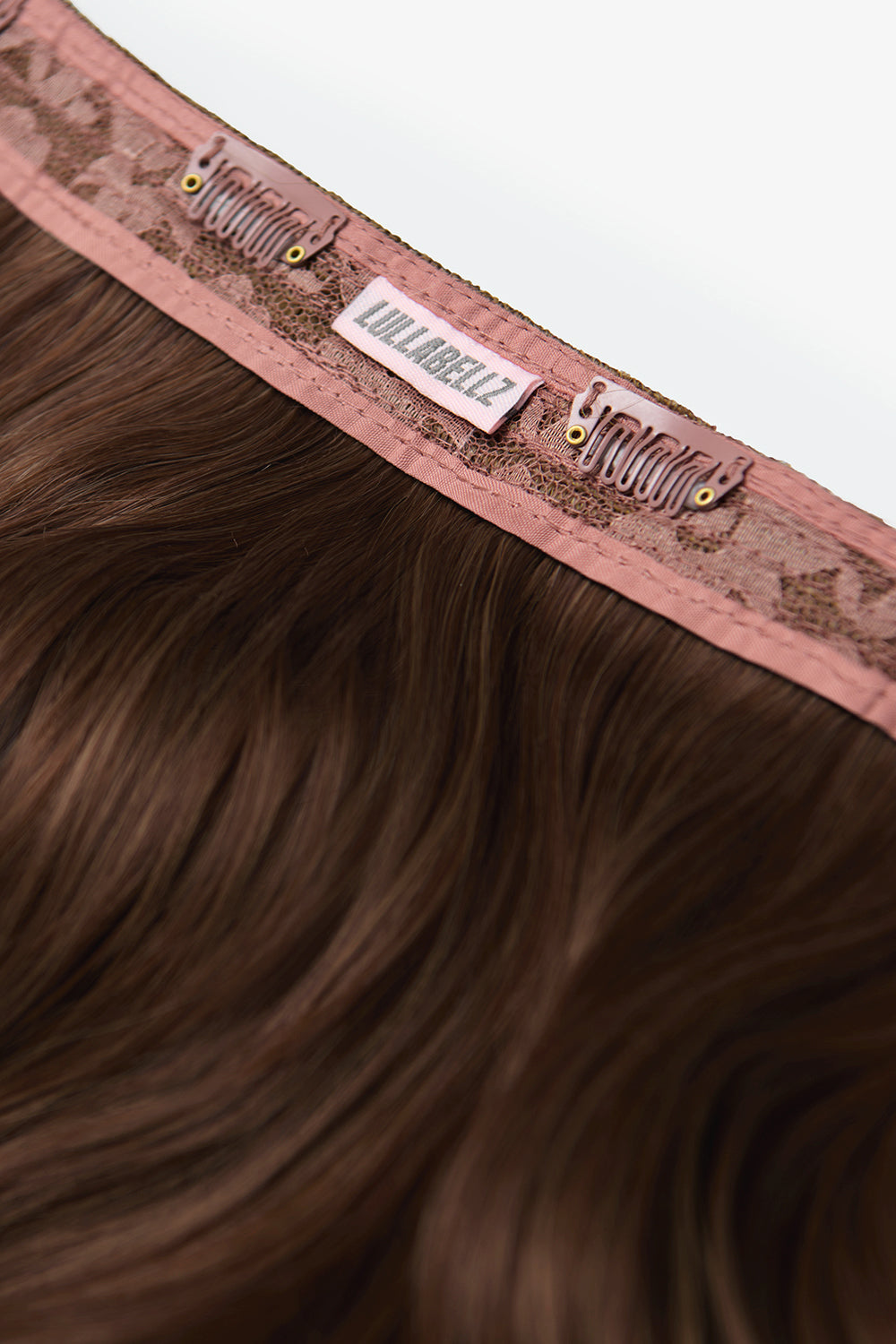 18” 1 Piece Hidden Halo Blow Dry Hair Extensions - BROWNS | CHESTNUT #3