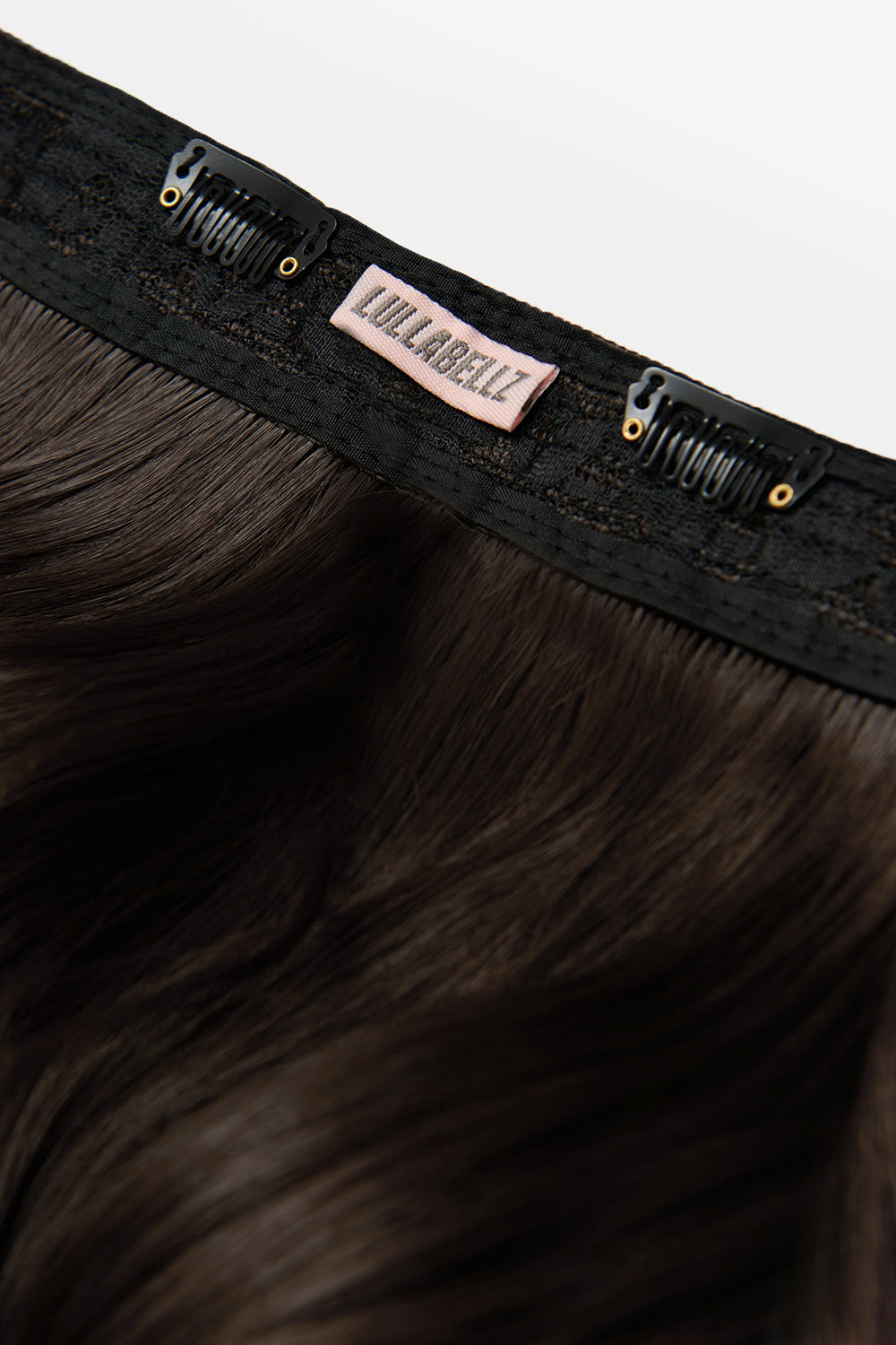 18” 1 Piece Hidden Halo Blow Dry Hair Extensions - BROWNS | DARK BROWN #4