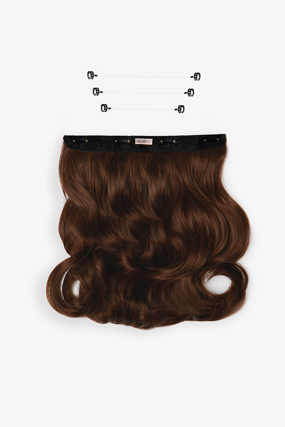 18” 1 Piece Hidden Halo Blow Dry Hair Extensions - BROWNS | GOLDEN BROWN #1