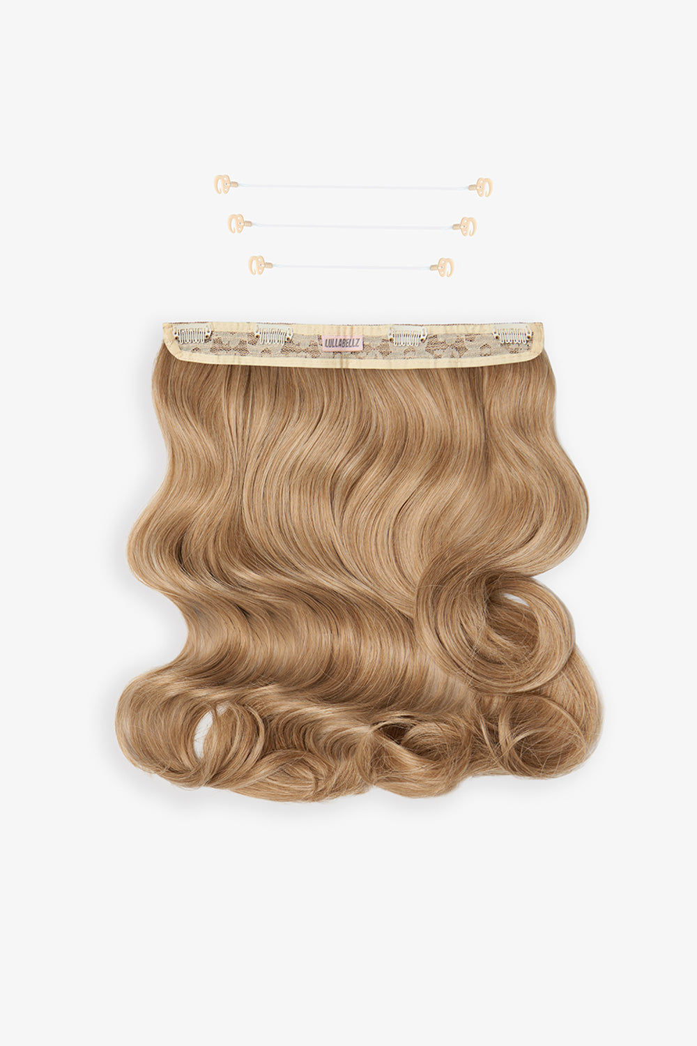 18” 1 Piece Hidden Halo Blow Dry Hair Extensions - BLONDES | HONEY BLONDE #1