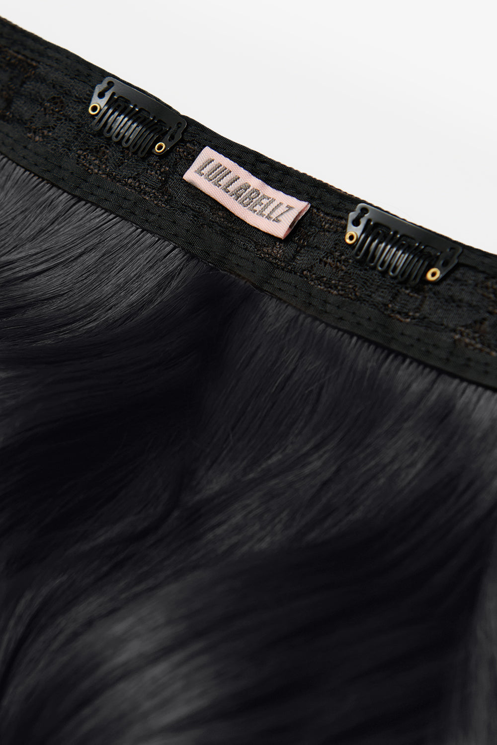 18” 1 Piece Hidden Halo Blow Dry Hair Extensions - BLACKS | JET BLACK #2