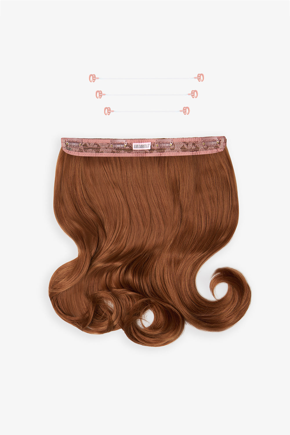 18” 1 Piece Hidden Halo Blow Dry Hair Extensions - REDS | MIXED AUBURN #1