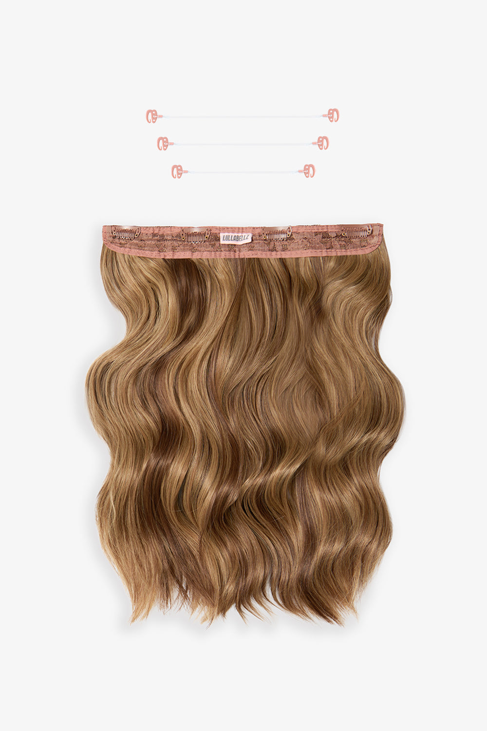 18” 1 Piece Hidden Halo Brushed Out Wave Hair Extensions - BROWNS | MELLOW BROWN #3
