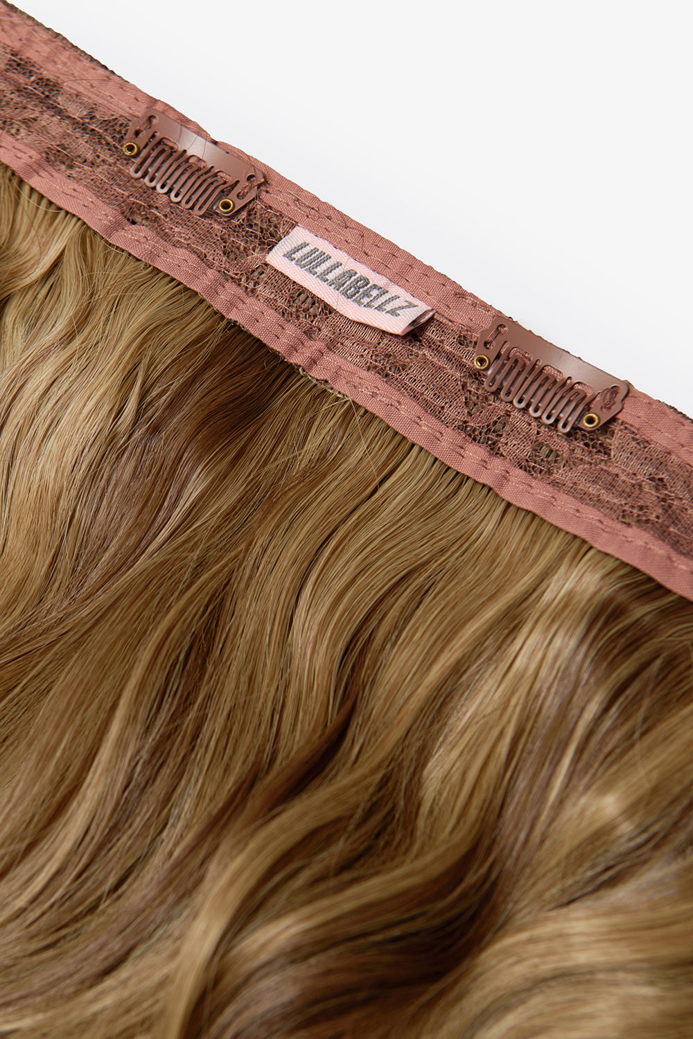18” 1 Piece Hidden Halo Brushed Out Wave Hair Extensions - BROWNS | MELLOW BROWN #4