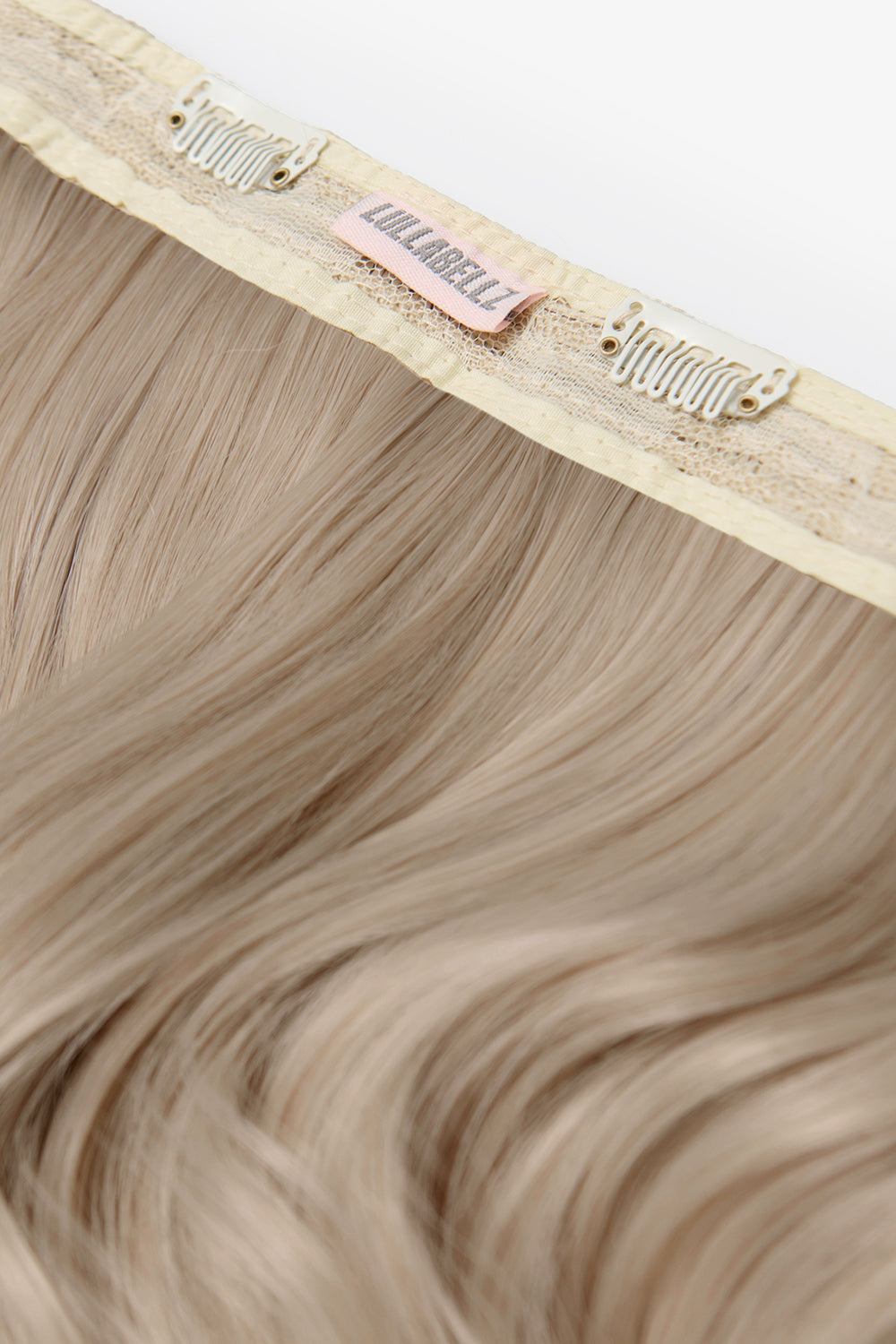 18” 1 Piece Hidden Halo Brushed Out Wave Hair Extensions - BLONDES | CALIFORNIA BLONDE #2
