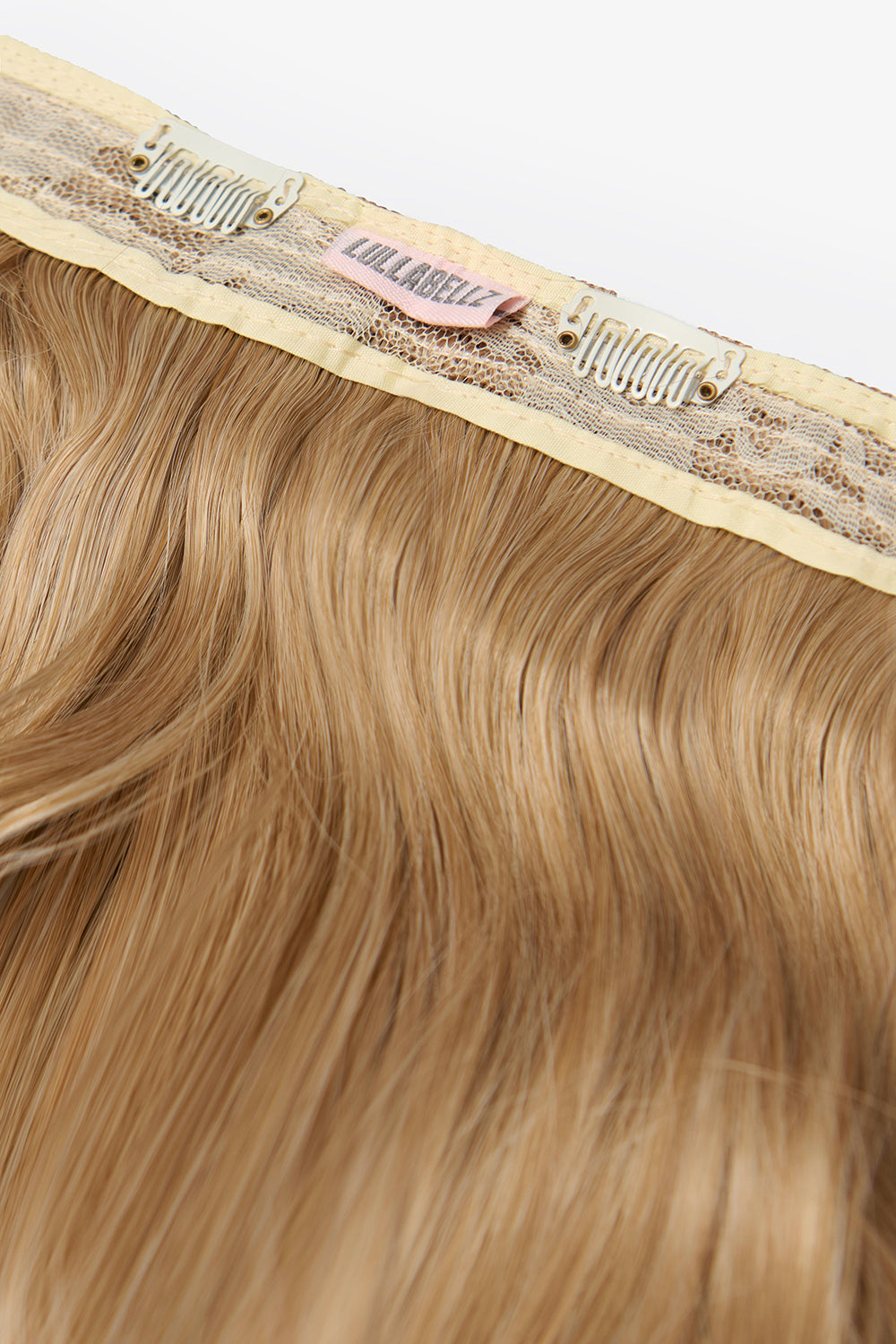 18” 1 Piece Hidden Halo Brushed Out Wave Hair Extensions - BLONDES | GOLDEN BLONDE #3