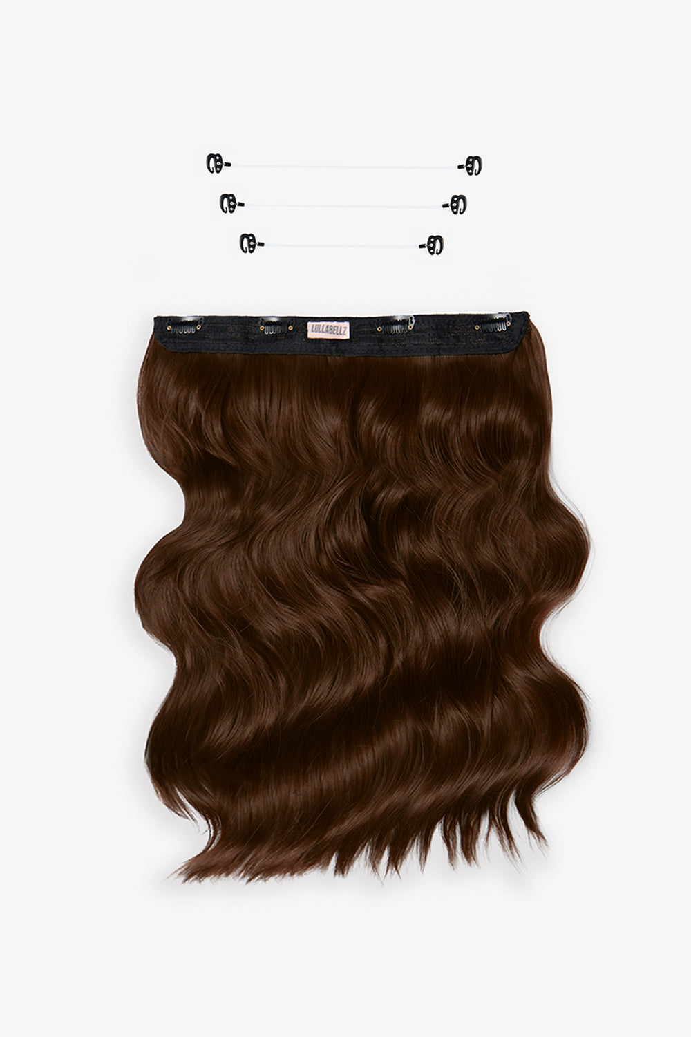 18” 1 Piece Hidden Halo Brushed Out Wave Hair Extensions - BROWNS | GOLDEN BROWN #1