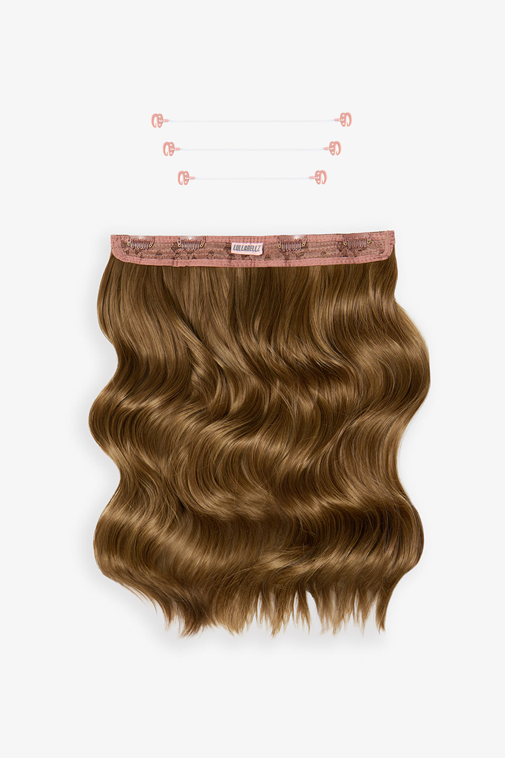 18” 1 Piece Hidden Halo Brushed Out Wave Hair Extensions - BLONDES | HARVEST BLONDE #1