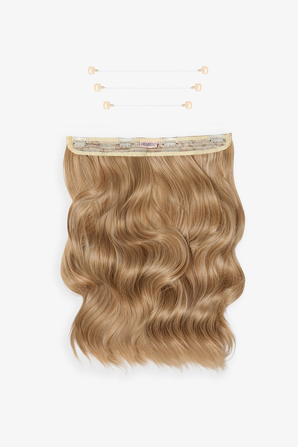 18” 1 Piece Hidden Halo Brushed Out Wave Hair Extensions - BLONDES | HONEY BLONDE #2