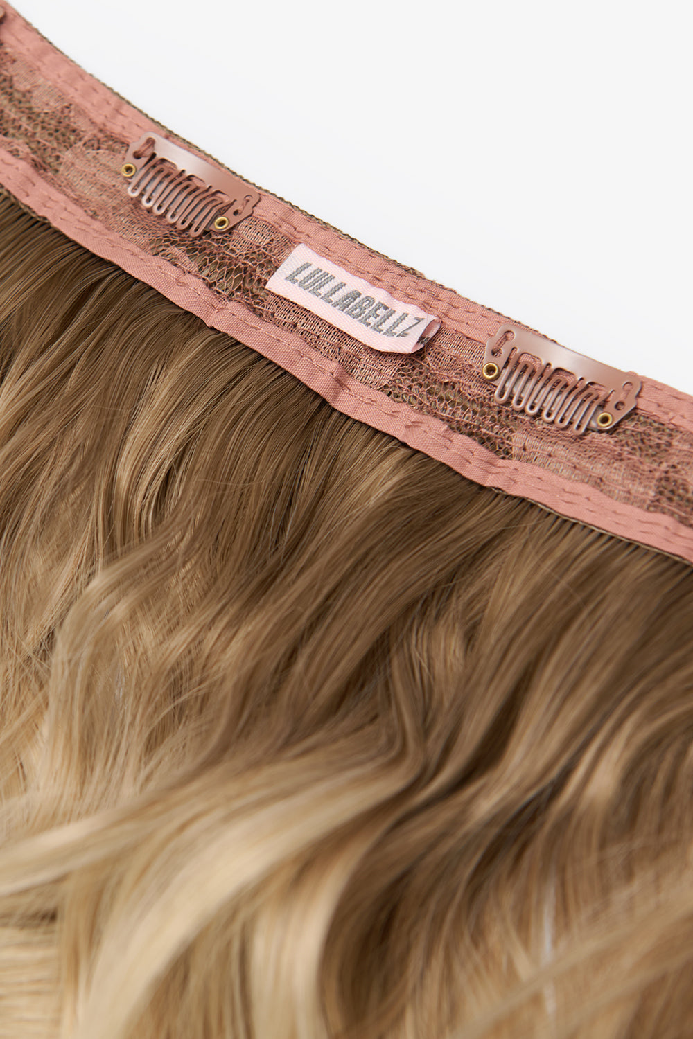 18” 1 Piece Hidden Halo Brushed Out Wave Hair Extensions - BLONDES | ROOTED LIGHT BLONDE #2