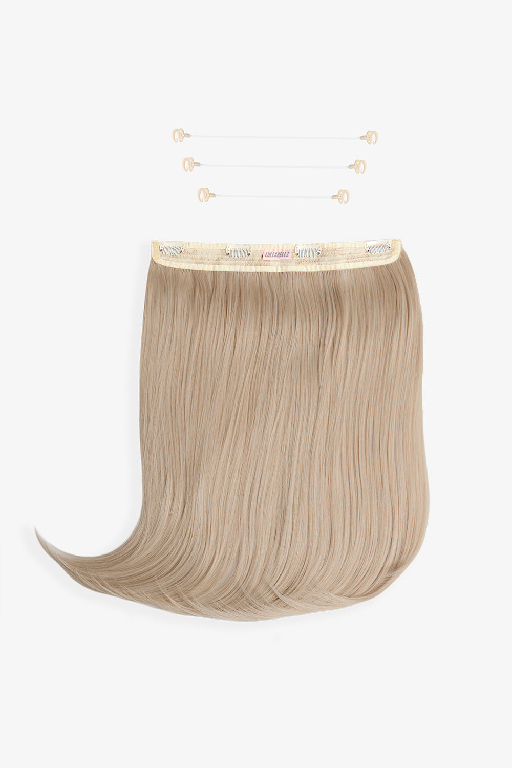 18" 1 Piece Hidden Halo Straight Hair Extensions - BLONDES | CALIFORNIA BLONDE #1