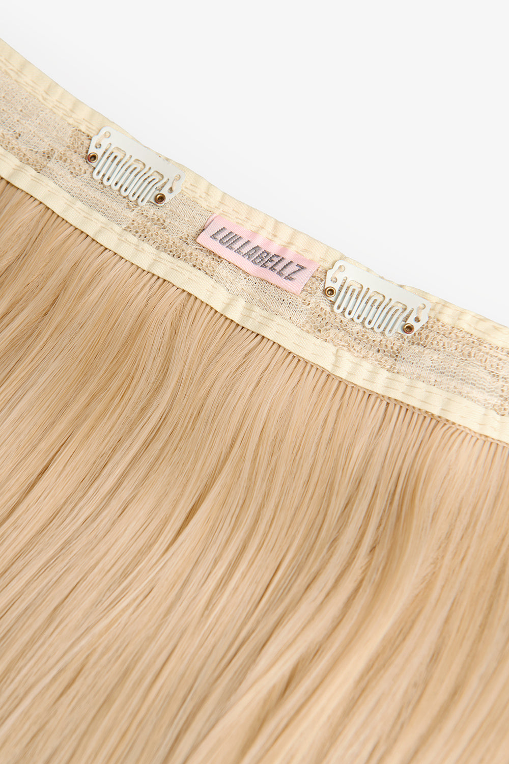 18" 1 Piece Hidden Halo Straight Hair Extensions - BLONDES | CHAMPAGNE BLONDE #3