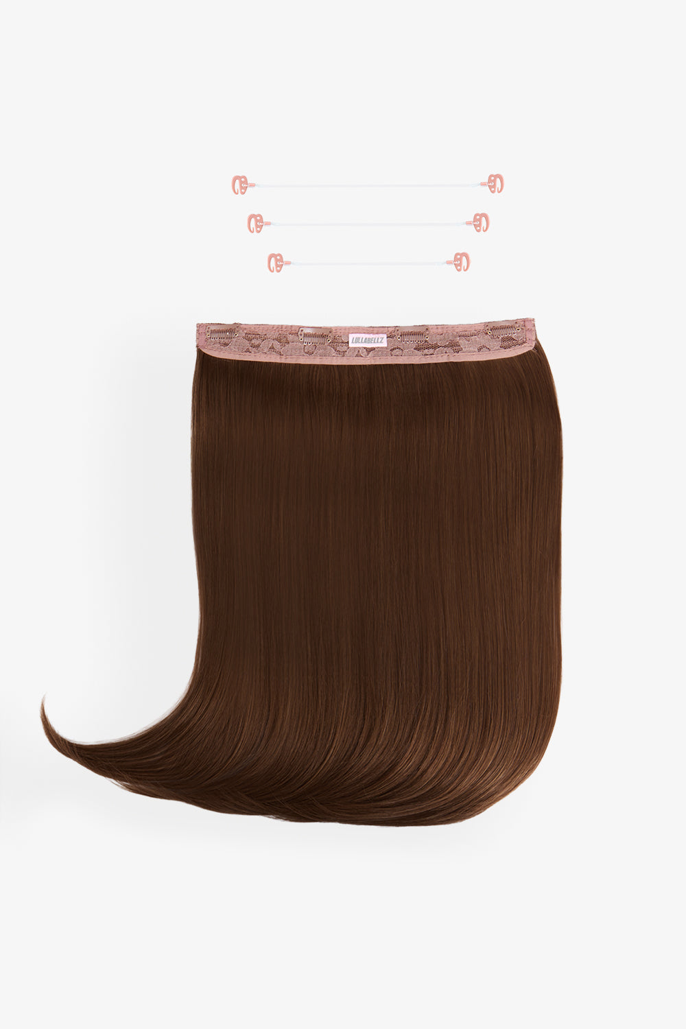 18" 1 Piece Hidden Halo Straight Hair Extensions - BROWNS | GOLDEN BROWN #1
