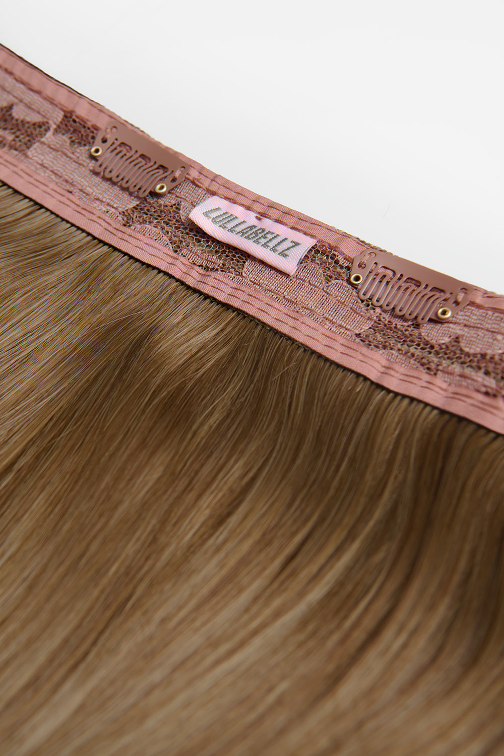 18" 1 Piece Hidden Halo Straight Hair Extensions - BLONDES | HARVEST BLONDE #2