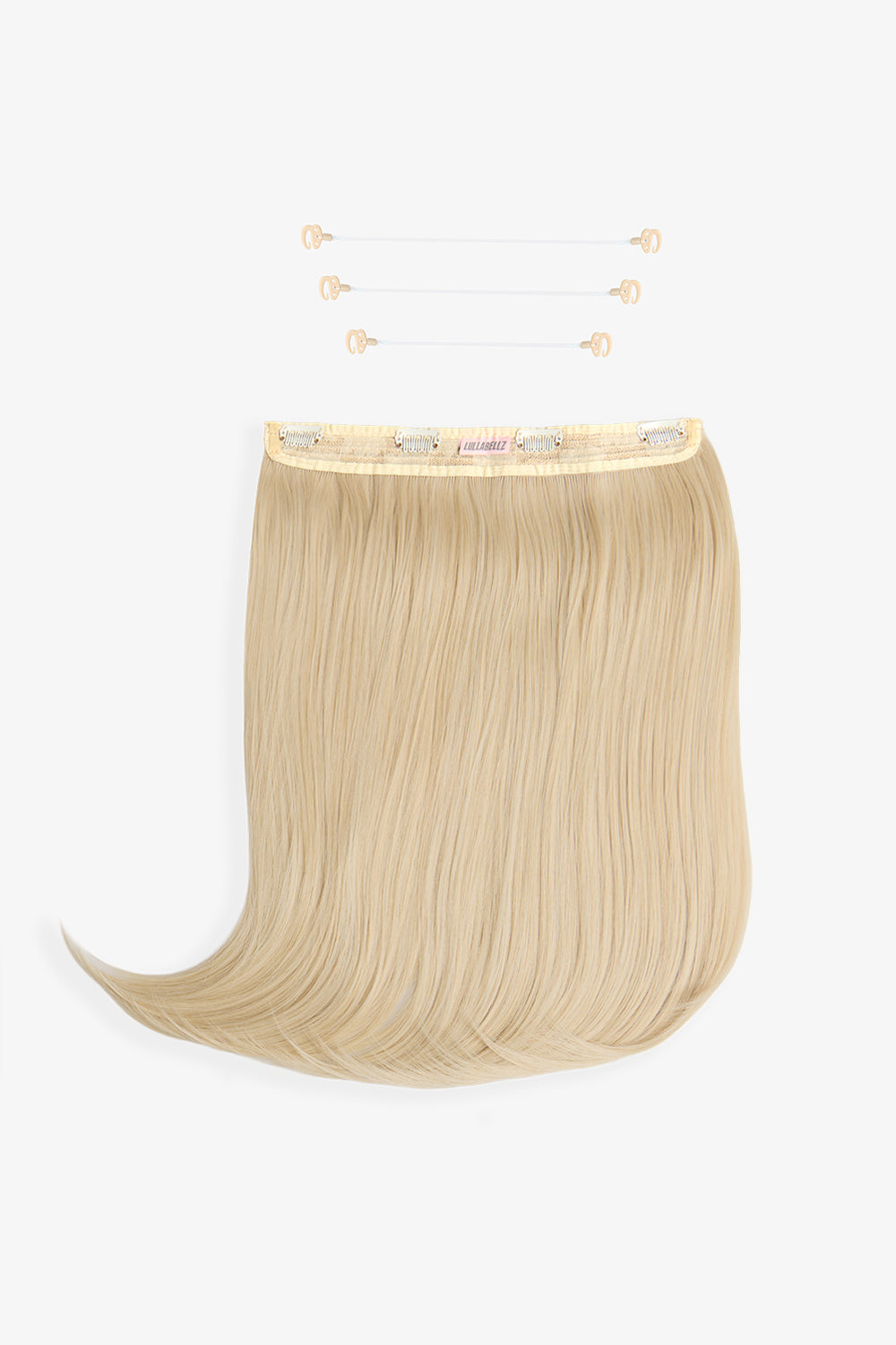 18" 1 Piece Hidden Halo Straight Hair Extensions - BLONDES | LIGHT GOLDEN BLONDE #1