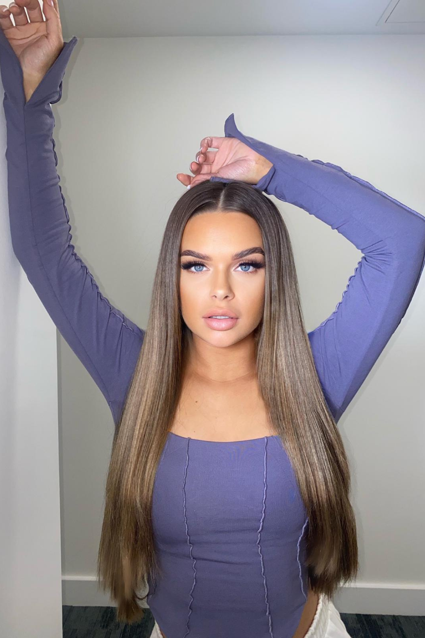 Épais 24" 1 Pièce Droite Clip Dans Les Extensions De Cheveux  - MARRONS | BLONDETTE #1
