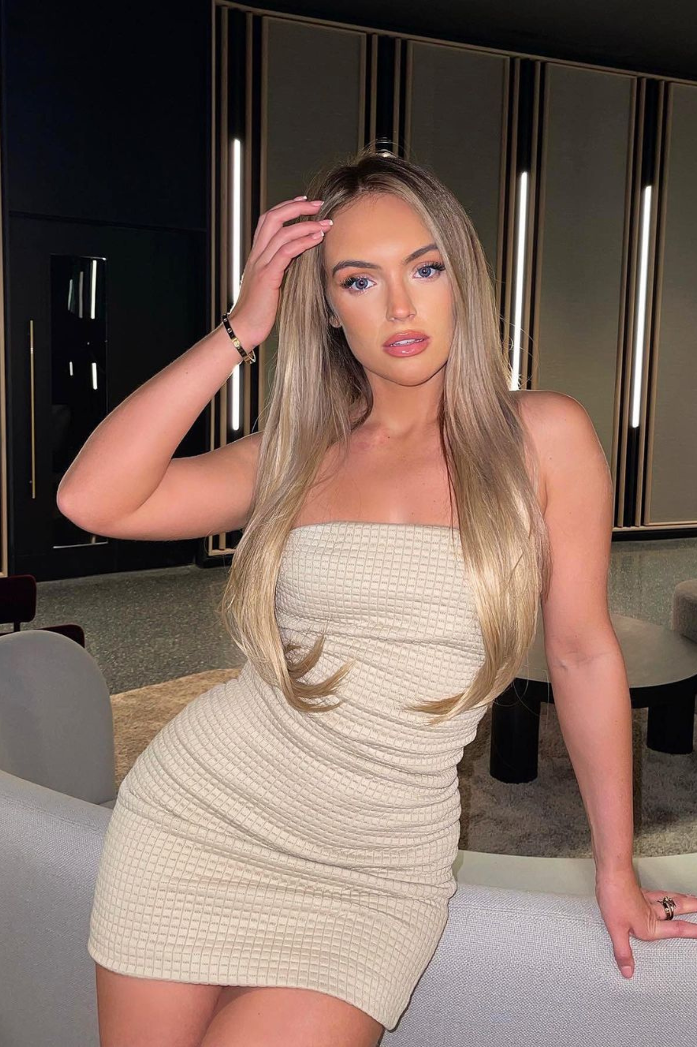 Épais 24" 1 Pièce Droite Clip Dans Les Extensions De Cheveux  - BLONDS | BLOND CALIFORNIEN #1